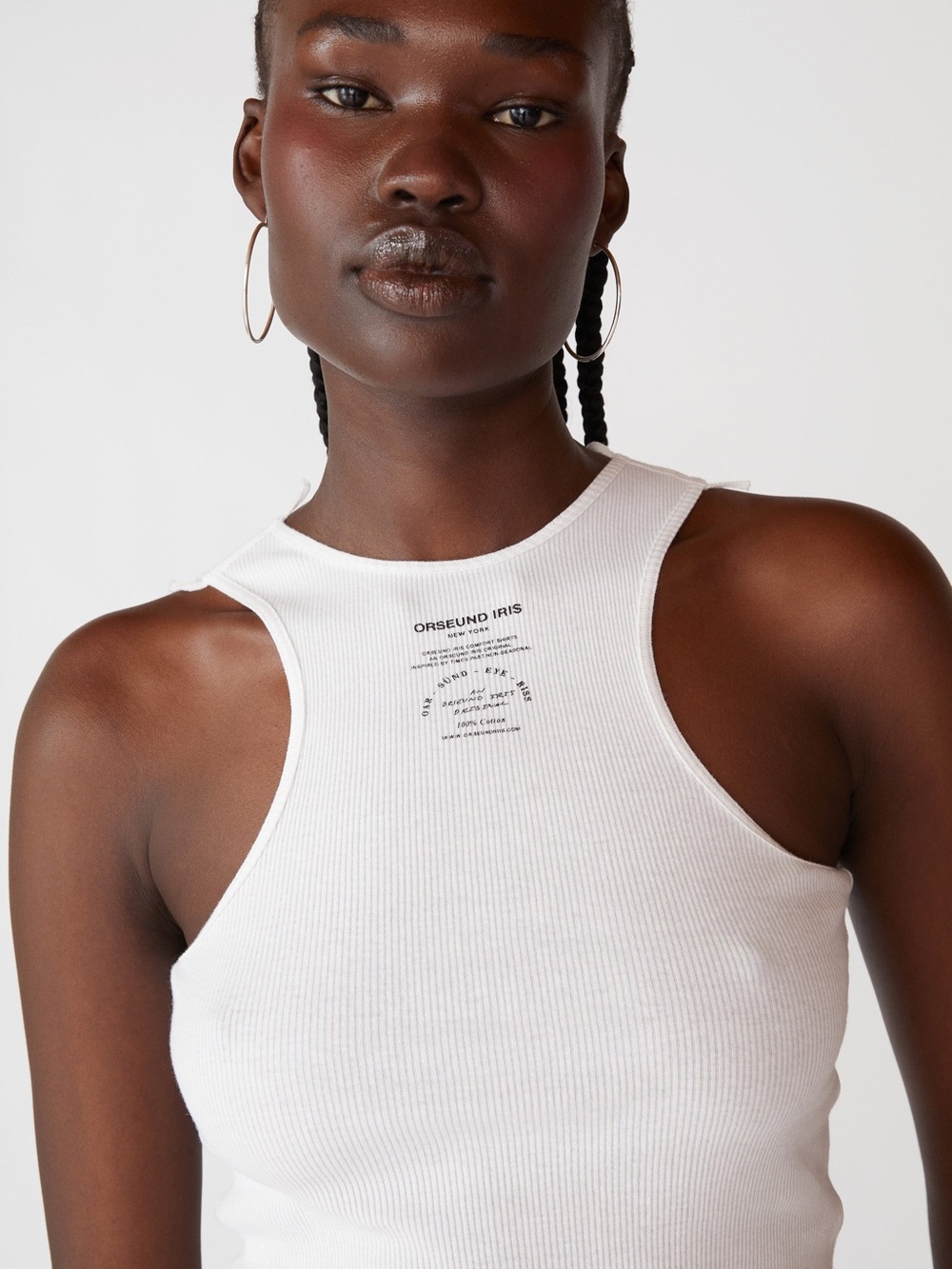 Orseund Iris White Tank